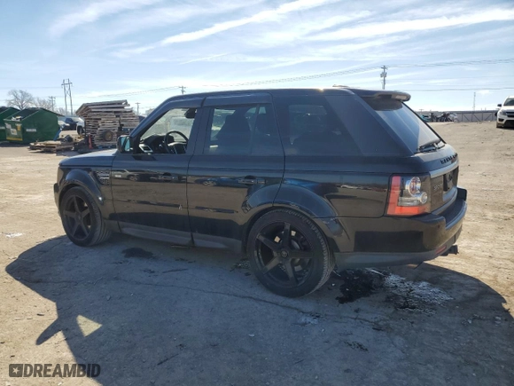 2013 Land Rover Range Rover Sport HSE LUX with VIN SALSK2D40DA775354, listed as a Copart auction lot 43821475 with 188,716 mi miles and Salvage Title. Bid and sale history available at carsss.com. Image 2.