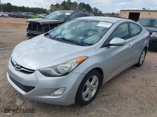 2012 Hyundai Elantra GLS with VIN 5NPDH4AE0CH077227, listed as a IAAI auction lot 41779353 with 112,750 mi miles. Bid and sale history available at carsss.com. Image 2.