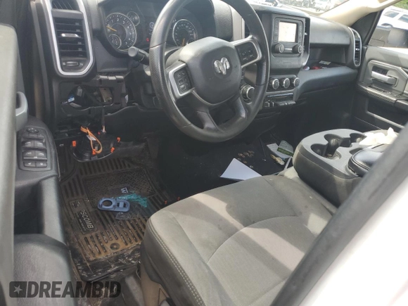 2020 Ram 2500 Big Horn with VIN 3C6UR5DJ3LG156158, listed as a Copart auction lot 63777614 with 129,864 mi miles and Salvage Title. Bid and sale history available at carsss.com. Image 8.