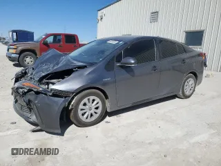 2022 Toyota Prius L Eco with VIN JTDKAMFU3N3180636, listed as a Copart auction lot 49359595 with 99,898 mi miles and Salvage Title. Bid and sale history available at carsss.com. Image 1.