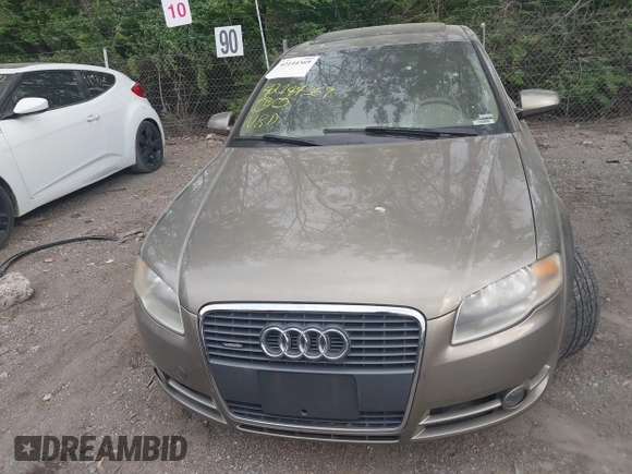 2006 Audi A4 2.0T with VIN WAUDF78E16A015762, listed as a IAAI auction lot 42144369 with 107,403 mi miles. Bid and sale history available at carsss.com. Image 6.