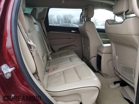 2020 Jeep Grand Cherokee Overland with VIN 1C4RJFCG2LC327390, listed as a Copart auction lot 45600615 with 121,504 mi miles and Salvage Title. Bid and sale history available at carsss.com. Image 11.