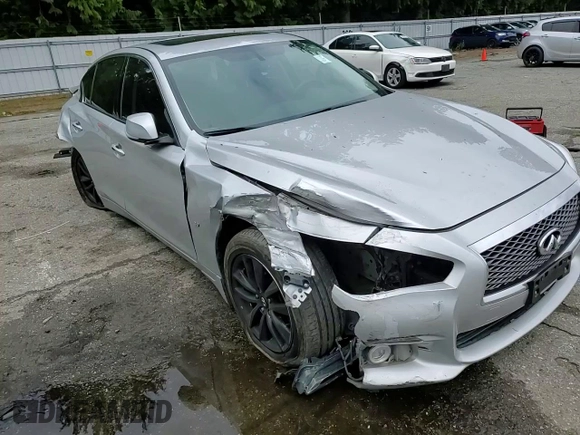 2014 Infiniti Q50 Premium z VIN JN1BV7AP3EM681014, wystawiony jako Copart lot #54339345 z przebiegiem 120 383 mil mil oraz Szkoda całkowita • Salvage title. Historia ofert i sprzedaży dostępna na DreamBid. Obrazek 13.