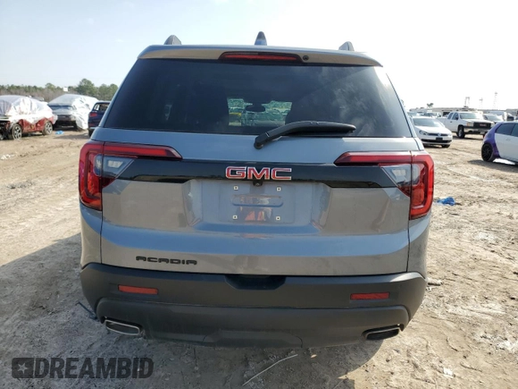 2022 GMC Acadia SLT with VIN 1GKKNMLS0NZ149661, listed as a Copart auction lot 45462195 with 40,701 mi miles and Salvage Title. Bid and sale history available at carsss.com. Image 6.