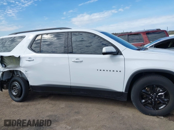 2023 Chevrolet Traverse LS with VIN 1GNERFKW0PJ311620, listed as a IAAI auction lot 41858376 with 27,536 mi miles and . Bid and sale history available at DreamBid. Image 14.