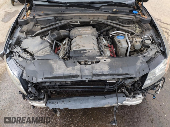 2012 Audi Q5 Premium Plus with VIN WA1DKAFP7CA078449, listed as a Copart auction lot 50728455 with 118,509 mi miles and Salvage title. Bid and sale history available at DreamBid. Image 12.