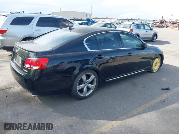 2007 Lexus GS 350 with VIN JTHBE96S270020606, listed as a IAAI auction lot 42099127 with 154,341 mi miles. Bid and sale history available at carsss.com. Image 4.