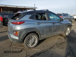 2020 Hyundai Kona SEL with VIN KM8K2CAA5LU534115, listed as a Copart auction lot 46284365 with 46,018 mi miles and Salvage Title. Bid and sale history available at carsss.com. Image 3.