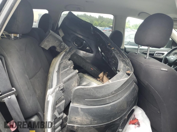 2016 Nissan Pathfinder SV with VIN 5N1AR2MM9GC645513, listed as a Copart auction lot 59592645 with 219,926 mi miles and Salvage title. Bid and sale history available at DreamBid. Image 11.