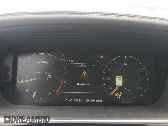 2016 Land Rover Range Rover Supercharged с VIN SALGS2EFXGA301986, выставлен на аукционе Copart как лот 46297765 с пробегом 81 247 миль миль и Чистый • Clean title. История ставок и продаж доступна на DreamBid. Изображение 9.