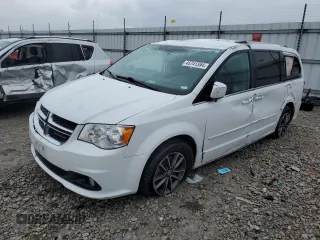 2017 Dodge Grand Caravan SXT with VIN 2C4RDGCG4HR863320, listed as a Copart auction lot 45741594 with 156,137 mi miles and Salvage Title. Bid and sale history available at DreamBid. Image 1.