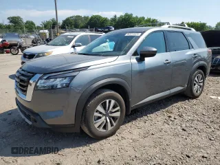 2023 Nissan Pathfinder SL with VIN 5N1DR3CC9PC212656, listed as a Copart auction lot 62314425 with 36,306 mi miles and Salvage title. Bid and sale history available at DreamBid. Image 1.