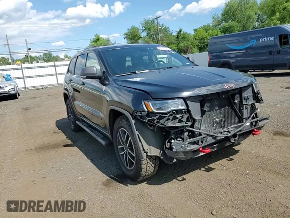 2019 Jeep Grand Cherokee Trailhawk with VIN 1C4RJFLT8KC726784, listed as a Copart auction lot 66010235 with 136,683 mi miles and Salvage title. Bid and sale history available at DreamBid. Image 15.