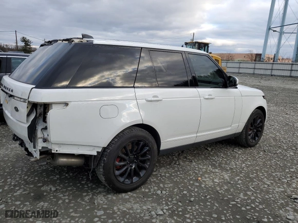 2019 Land Rover Range Rover with VIN SALGR2RV9KA555632, listed as a Copart auction lot 78297433 with 26,880 mi miles and Salvage Title. Bid and sale history available at carsss.com. Image 3.