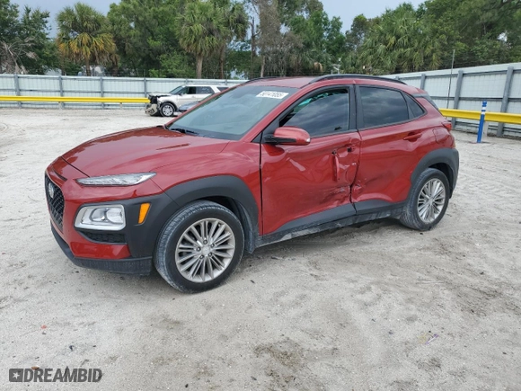 2020 Hyundai Kona SEL with VIN KM8K22AA6LU408775, listed as a Copart auction lot 50141055 with 22,278 mi miles and Non Repairable. Bid and sale history available at carsss.com. Image 1.
