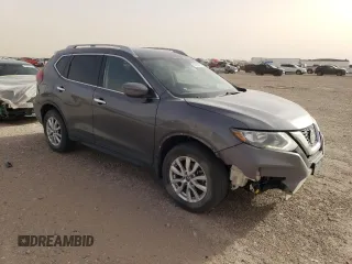 2019 Nissan Rogue SV with VIN 5N1AT2MT4KC801586, listed as a Copart auction lot 48771385 with 143,018 mi miles and Salvage Title. Bid and sale history available at carsss.com. Image 4.