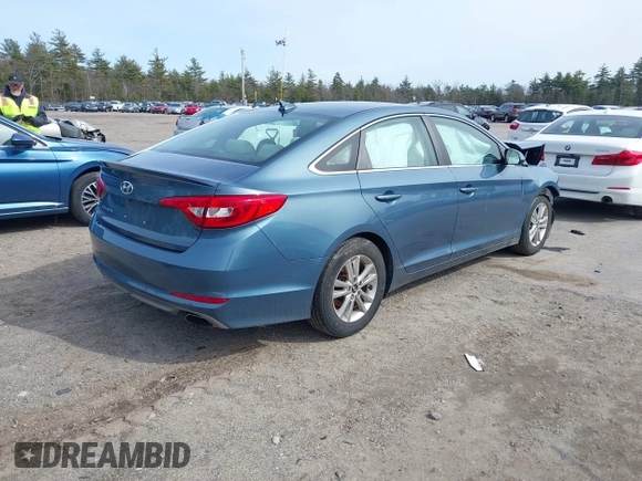 2017 Hyundai Sonata 2.4L with VIN 5NPE24AF6HH505808, listed as a IAAI auction lot 41890430 with 78,425 mi miles and . Bid and sale history available at DreamBid. Image 4.