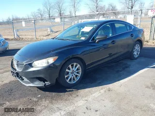 2015 Mazda Mazda6 i Sport with VIN JM1GJ1U60F1163055, listed as a IAAI auction lot 41587300 with 147,927 mi miles. Bid and sale history available at carsss.com. Image 17.