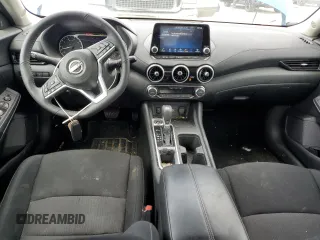 2024 Nissan Sentra SV with VIN 3N1AB8CV8RY220416, listed as a Copart auction lot 58058615 with 15,813 mi miles and Salvage title. Bid and sale history available at DreamBid. Image 8.