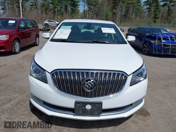 2014 Buick LaCrosse Leather with VIN 1G4GB5G30EF306539, listed as a IAAI auction lot 42133530 with 88,406 mi miles. Bid and sale history available at carsss.com. Image 13.