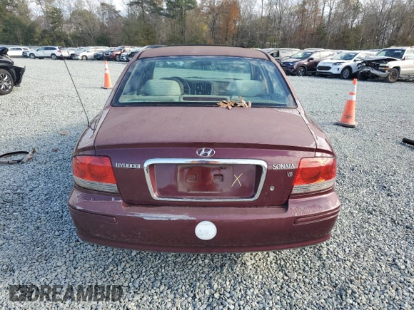 2002 Hyundai Sonata with VIN KMHWF25H82A602530, listed as a Copart auction lot 79468914 with 0 mi miles and Salvage Title. Bid and sale history available at carsss.com. Image 6.