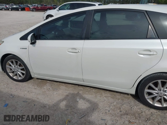 2012 Toyota Prius Two with VIN JTDZN3EU4C3022091, listed as a IAAI auction lot 41956581 with 171,422 mi miles and . Bid and sale history available at carsss.com. Image 14.
