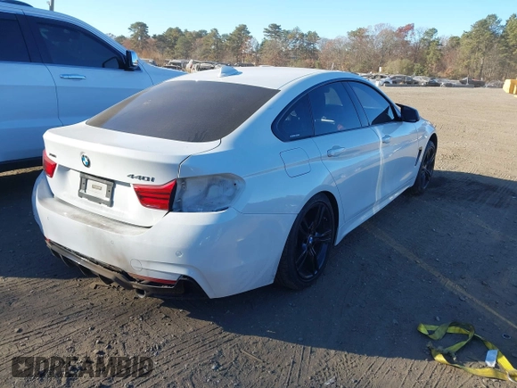 2019 BMW 4 Series 440i xDrive with VIN WBA4J7C57KBM74773, listed as a IAAI auction lot 40770866 with 79,382 mi miles and . Bid and sale history available at carsss.com. Image 4.