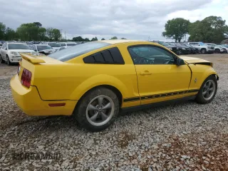 2006 Ford Mustang Standard with VIN 1ZVFT80N065127934, listed as a Copart auction lot 51987095 with Not Provided miles and Salvage Title. Bid and sale history available at carsss.com. Image 3.