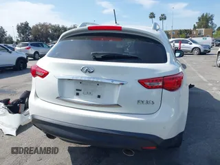 2012 Infiniti FX35 with VIN JN8AS1MU8CM122544, listed as a IAAI auction lot 41607649 with 152,415 mi miles. Bid and sale history available at carsss.com. Image 16.