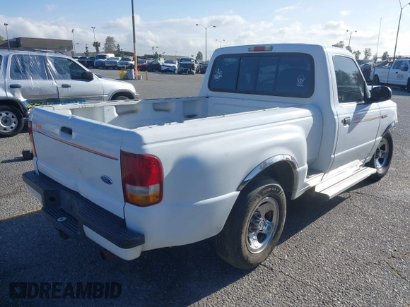 1993 Ford Ranger Splash with VIN 1FTCR10U9PPA79486, listed as a IAAI auction lot 41935975 with 76,416 mi miles. Bid and sale history available at carsss.com. Image 4.