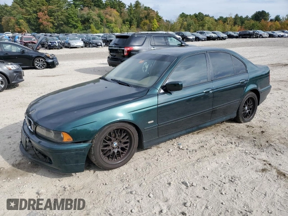 2003 BMW 5 Series 530iA with VIN WBADT63423CK34859, listed as a Copart auction lot 73682894 with 0 mi miles and Clean Title. Bid and sale history available at carsss.com. Image 1.