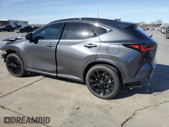 2022 Lexus NX with VIN 2T2KGCEZ9NC012525, listed as a Copart auction lot 37525633 with 0 mi miles. Bid and sale history available at carsss.com. Image 2.