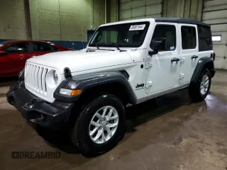 2023 Jeep Wrangler Sport with VIN 1C4HJXDN8PW671759, listed as a Copart auction lot 85697544 with 32,745 mi miles and Clean Title. Bid and sale history available at DreamBid. Image 1.