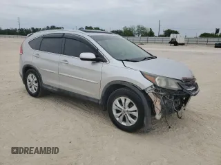 2012 Honda CR-V EX-L with VIN JHLRM3H76CC006955, listed as a Copart auction lot 53300325 with 128,403 mi miles and Salvage Title. Bid and sale history available at carsss.com. Image 4.