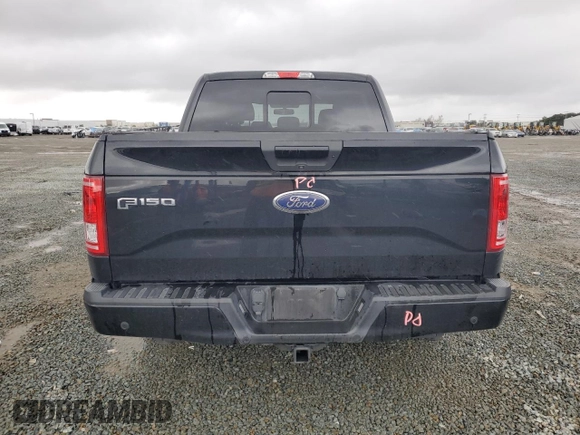 2016 Ford F-150 XL with VIN 1FTEW1CP1GFA14077, listed as a Copart auction lot 48942875 with 139,754 mi miles and Salvage Title. Bid and sale history available at carsss.com. Image 6.