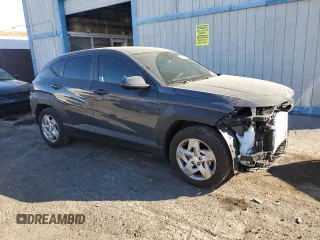 2024 Hyundai Kona Essential with VIN KM8HA3AB9RU099629, listed as a Copart auction lot 82632094 with 4,966 mi miles and Salvage Title. Bid and sale history available at DreamBid. Image 4.