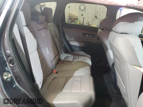 2017 Honda CR-V EX-L with VIN 5J6RW2H82HL027801, listed as a Copart auction lot 46610125 with 100,211 mi miles and Salvage Title. Bid and sale history available at carsss.com. Image 12.
