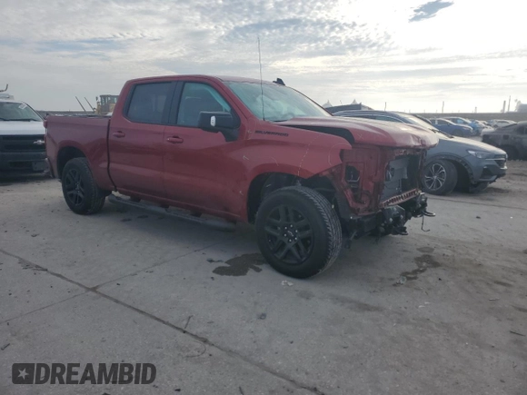 2024 Chevrolet Silverado 1500 RST with VIN 1GCPADED6RZ344276, listed as a Copart auction lot 43769945 with 4,708 mi miles and Salvage Title. Bid and sale history available at carsss.com. Image 4.