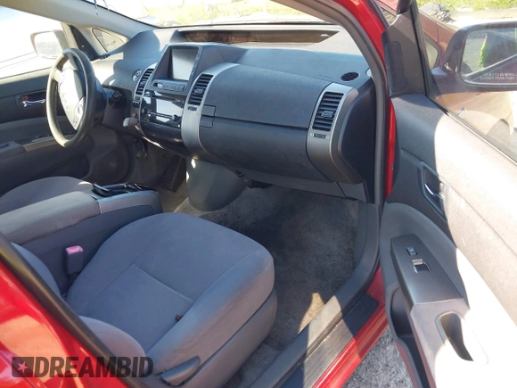 2007 Toyota Prius with VIN JTDKB20U177559950, listed as a IAAI auction lot 42071978 with 1 mi miles. Bid and sale history available at carsss.com. Image 5.