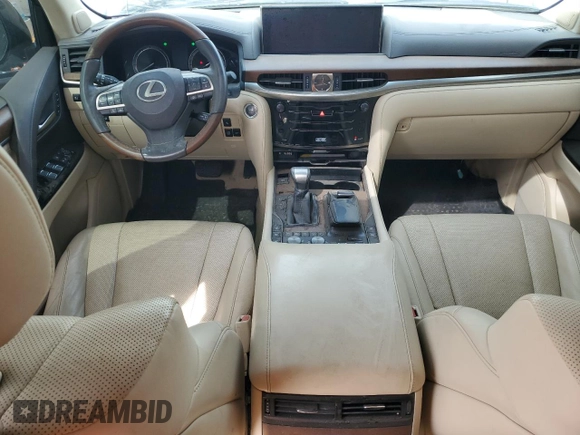 2017 Lexus LX 570 z VIN JTJHY7AX1H4243737, wystawiony jako Copart lot #47953415 z przebiegiem 69 509 mil mil oraz Szkoda całkowita • Salvage title. Historia ofert i sprzedaży dostępna na DreamBid. Obrazek 8.