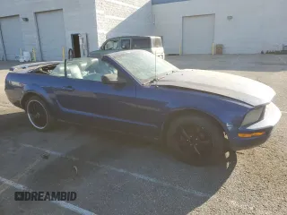 2007 Ford Mustang Deluxe with VIN 1ZVHT84N275199884, listed as a Copart auction lot 46511415 with 180,924 mi miles and Clean Title. Bid and sale history available at carsss.com. Image 4.