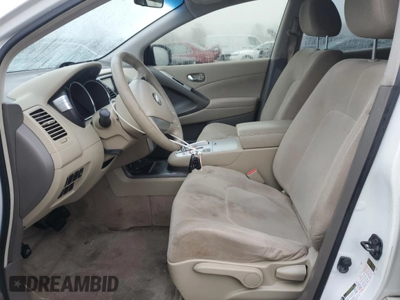 2013 Nissan Murano SL with VIN JN8AZ1MU5DW201560, listed as a Copart auction lot 45197645 with 141,242 mi miles and Clean Title. Bid and sale history available at carsss.com. Image 7.