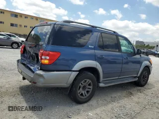 2003 Toyota Sequoia SR5 with VIN 5TDBT44A03S188921, listed as a Copart auction lot 52680205 with 236,946 mi miles and Salvage Title. Bid and sale history available at DreamBid. Image 3.