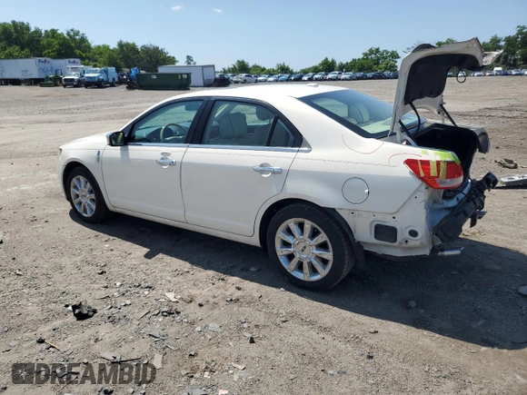 2012 Lincoln MKZ with VIN 3LNHL2GC7CR810263, listed as a Copart auction lot 61065585 with 78,134 mi miles and Salvage title. Bid and sale history available at DreamBid. Image 2.