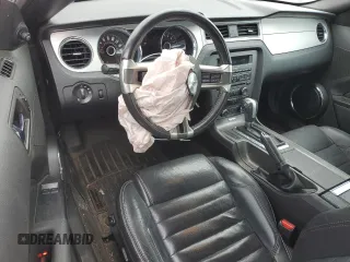 2014 Ford Mustang V6 with VIN 1ZVBP8AM7E5291365, listed as a Copart auction lot 49892495 with 124,365 mi miles and Salvage Title. Bid and sale history available at DreamBid. Image 8.