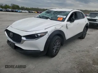 2020 Mazda CX-30 with VIN 3MVDMBBL7LM122668, listed as a Copart auction lot 47931084 with 27,573 mi miles and Salvage Title. Bid and sale history available at carsss.com. Image 1.