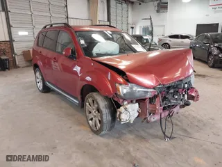 2012 Mitsubishi Outlander SE with VIN JA4AS3AW9CU016434, listed as a IAAI auction lot 41757429 with 152,484 mi miles. Bid and sale history available at carsss.com. Image 1.
