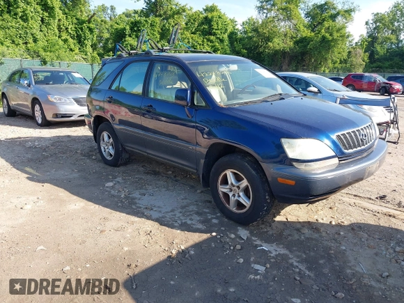 2002 Lexus RX 300 with VIN JTJHF10U620288200, listed as a IAAI auction lot 42248208 with 224,687 mi miles and . Bid and sale history available at DreamBid. Image 1.