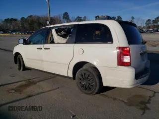 2008 Chrysler Town & Country LX with VIN 2A8HR44H58R725507, listed as a Copart auction lot 46929055 with 0 mi miles and Salvage Title. Bid and sale history available at carsss.com. Image 2.
