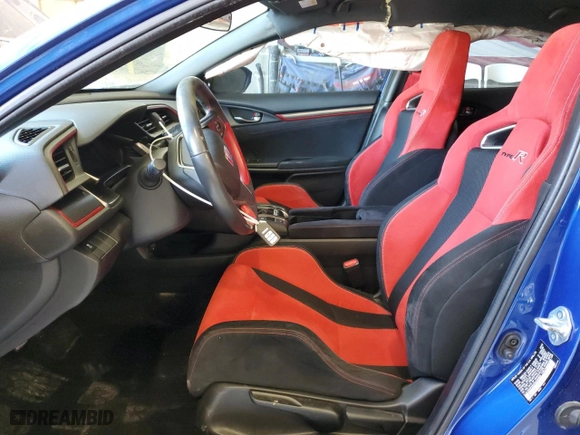 2018 Honda Civic Type R Touring with VIN SHHFK8G78JU203628, listed as a Copart auction lot 52239215 with 43,339 mi miles and Salvage Title. Bid and sale history available at carsss.com. Image 7.